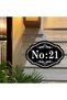 Site- Apartment- Door - Villa - Wall Number 25X18Cm Outdoor