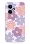 Honor 400 Compatible Colorful Daisies Watercolor Transparent Silicone Case
