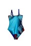 Women's Ocean Strap Removable Gatherer Swimsuit - 6