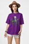Men/Women Eight Foot Transfer Printed Round Neck Short Sleeve T-Shirt