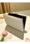 Skin Nude Satin Color Gold Detailed Stone Handle Evening Dress Bag Evening Bag Engagement Wedding Bag - 5