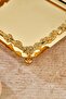Grape Series Metal Presentation Promise Engagement Tray, Gold Tray Gold Accessory - 2
