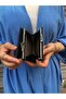 Very Stylish Lock Detailed Small Size Wallet with Coin Compartment 8056 - 3