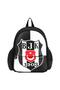 2 Compartment 1903 Logo Printed Faux Leather Kindergarten Bag + Lunch Box Set of 2 - 2