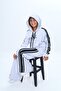 Oversize 2 Thread Girls Sports Bottom & Top Tracksuit Set – 100% Cotton-308