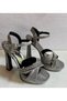 Plated Stone Platform High Heeled Evening Dress Shoes 13Cm-Feli̇syabuti̇k - 4