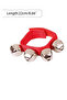 Jingle Bells, Wrist Bells, Percussion Instruments Musical Rhythm Band with 4 Silver Bells- 2pcs - 2