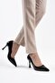Harper Premium Women's Black Crocodile Patent Leather Stiletto - 4