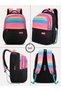 35L Girlpower Backpack | Laptop Compatiable | Raincover (Black) - 2