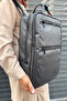Waterproof Imported Fabric School Business and Travel Backpack and Handbag with Laptop Compartment