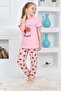 Girls' 100% Natural Cotton Short Sleeve Quality Pajama Set - 5