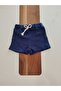 Naffa Embroidered Baby Boy Summer Set with Shoulder Clips and Shorts - 3