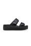 Brooklyn Buckle Lowwdg Women's Slippers 207431-001 Black
