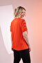 1112077 Women's Plus Size Sleeve Detailed Blouse Orange - 8