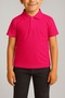 Children's Fuchsia Short Sleeve Polo Neck Lacoste School T-Shirt