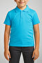 Children's Turquoise Short Sleeve Lacoste Polo Neck School T-Shirt - 3