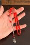 Daily Use Size Moire Red Airplane Glass Prayer Beads