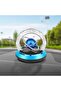 Solar Powered Car Perfume Diffuser – Airplane Glider Design with Auto-Rotation Fan, Eco-Fri - 5