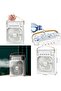 USB C Table Fan with Water Atomiser and Fragrance Diffuser, Quiet 360° Rotating Fan with 7-C - 2