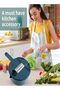 12 in 1 Leachable Vegetable Chopper with 7 Blades - 3
