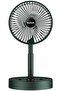 Stretchable Portable Table Fan – Height Adjustable USB Rechargeable Mini Fan with 3-Speed Settings - 2