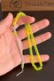 Daily Use Large Light Yellow Airplane Glass Prayer Beads