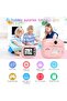 Kids Instant Print Camera 48MP with 3 Rolls Thermal Paper, TF Card 32GB, 1080P Video, Unicorn Design - 3