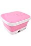 Foldable Foot Bath Massager Bucket with Red Light Therapy, Bubble Bars, 2 Massage Rollers, Co - 3