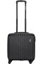 16 Inch Single Cabin Size Luggage With 4 Spinner Wheels - T81D D Black