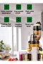 High Performance Electric Juicer for Fruits and Vegetables | 200 Watts with Large 3.55 inch C - 8