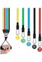 Resistance Band Toning Tube Set of 11 – Full Body Workout Bands for Men & Women | Home Gym - 2