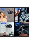 Vacuum Magnetic Suction Phone Holder - 360° Adjustable Foldable Suction Cup Car Mount, Compa - 2