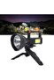 Dimmable COB LED Flashlight – Rechargeable USB Work Light with Adjustable Stand - 8
