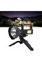 Dimmable COB LED Flashlight – Rechargeable USB Work Light with Adjustable Stand - 7
