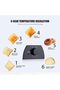 220V Electric Sandwich Toaster 2-Slice Bread Toaster with Auto Pop-Up, 6 Browning Levels, Fas - 3