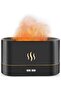 Flame Diffuser Humidifier - 180ml Aromatherapy Essential Oil Diffuser with LED Flame Light - 3
