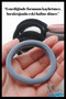 4-Piece Thick and Extra Wide Rubber Buckle |   Seamless Flexible Structure |   Children & Adult Compatible Coffee Tone - 3