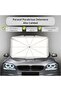 Front Car Sunshade – Automatic Folding Umbrella Sun Shade for Windshield, UV & Heat Protect - 6