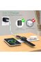 3-in-1 Wireless Charger with Night Light, Fast Foldable Charging Station for iPhone 14/13/12/ - 3