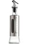 Glass Olive Oil Dispenser Bottle – Transparent Leak-Proof Oil & Vinegar Cruet with Stainles