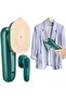 Mini Portable Iron Steam Iron, 2-in-1 Handheld Steam Generator with Constant Temperature, Dry
