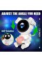 Astronaut Galaxy Projector Night Light – Star & Nebula LED Lamp with Remote, Timer, 7 Color - 4
