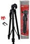 Camera Tripod with Phone Grip, Adjustable Height, 360° Ball Head, Lightweight Travel Stand, - 2