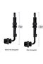 Car Rearview Mirror Phone Holder – 360° Rotating Adjustable Cell Phone Mount for Dashboard - 5