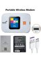 4G LTE Portable WiFi Hotspot Router with SIM Card Slot, 3000mAh Battery, Mini Travel Pocket R - 5