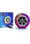 Bluetooth Speaker with RGB Lights – Outdoor Wireless Tyre Speaker with 3D Stereo Bass, 1500 - 4