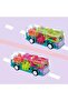 3D Plastic Bus Toy with Lights & Mechanical Sound - 3
