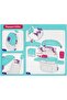 Doctor Play Set with Wheel Trolley Case – Medical Role Play Kit with Stethoscope, Tools & A - 4