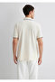 Regular Fit White Men's Polo Neck T-Shirt M0611902-70057 - 4