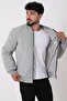 College Collar Elastic Waist Seasonal Coat Bl 1705_60298 - 3